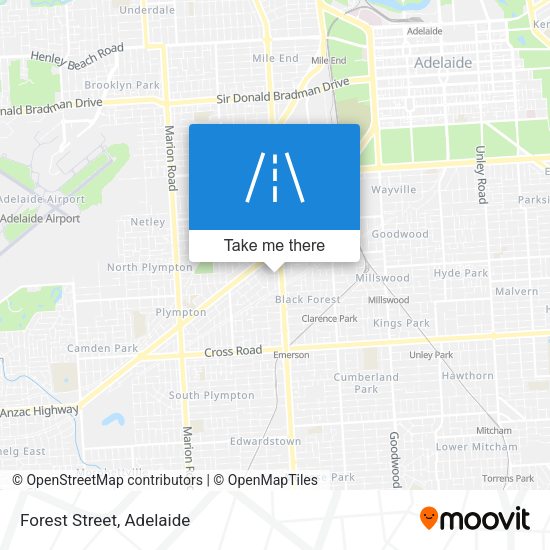 Forest Street map