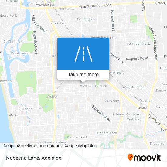 Nubeena Lane map