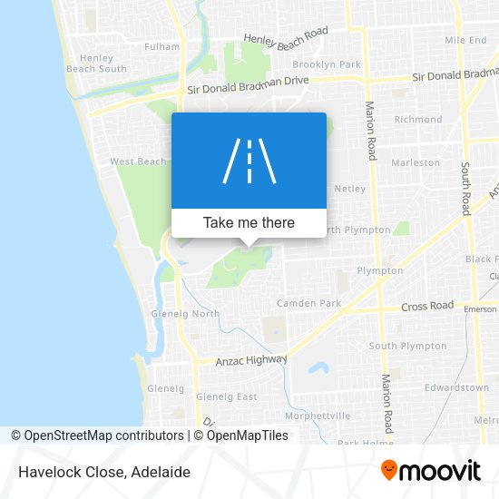 Havelock Close map