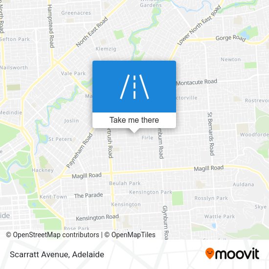 Scarratt Avenue map