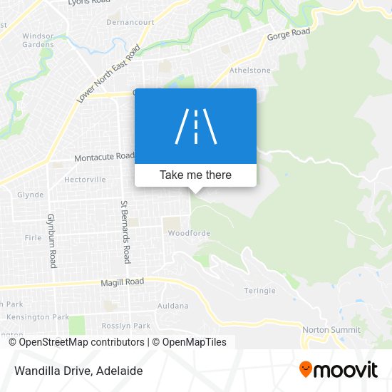 Wandilla Drive map