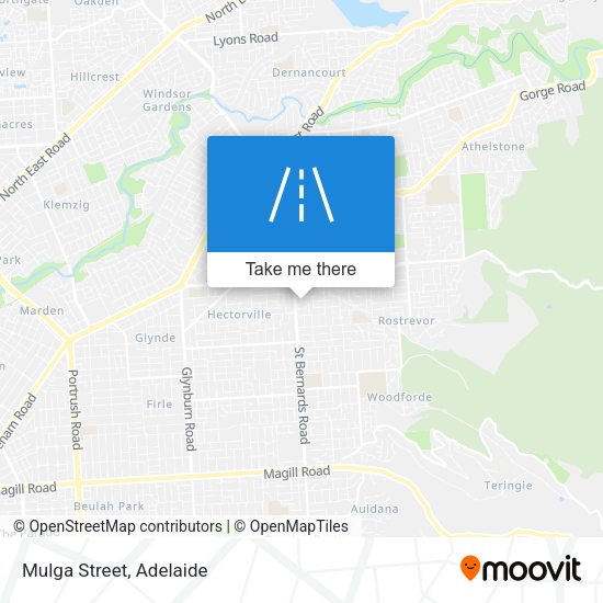 Mulga Street map