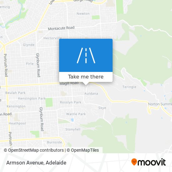 Armson Avenue map