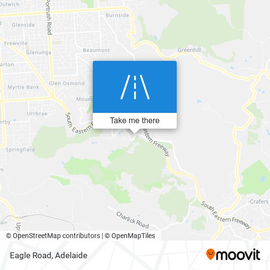 Eagle Road map