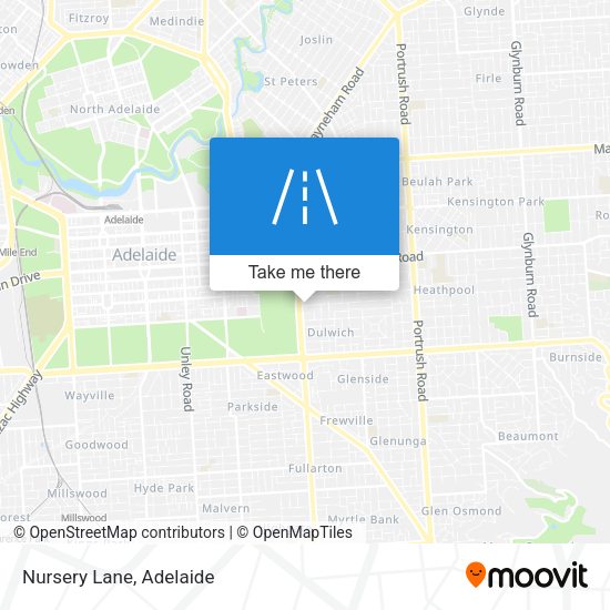 Nursery Lane map