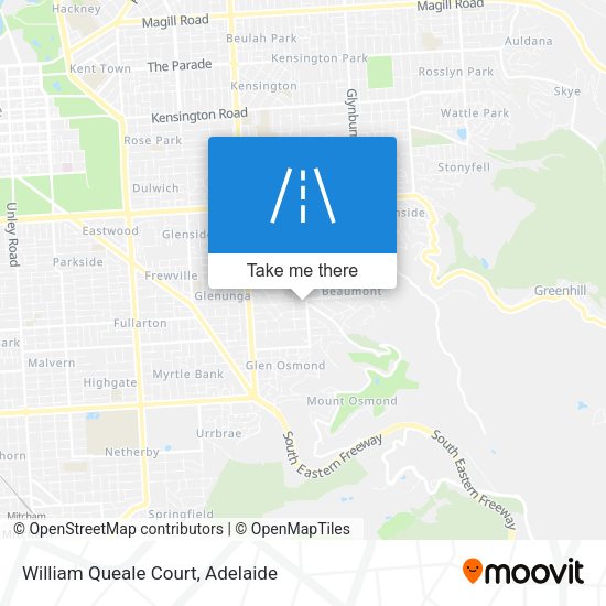 William Queale Court map