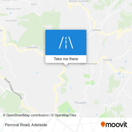 Percival Road map