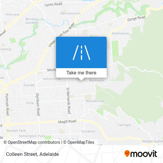 Colleen Street map
