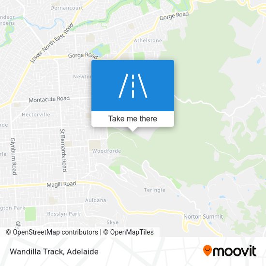Wandilla Track map