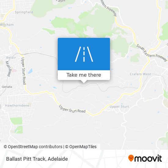 Ballast Pitt Track map