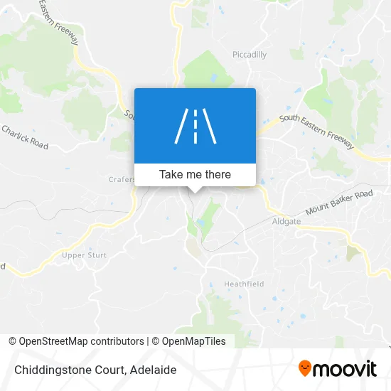 Chiddingstone Court map