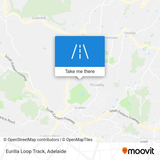 Eurilla Loop Track map