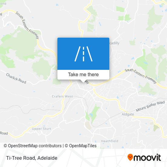 Ti-Tree Road map