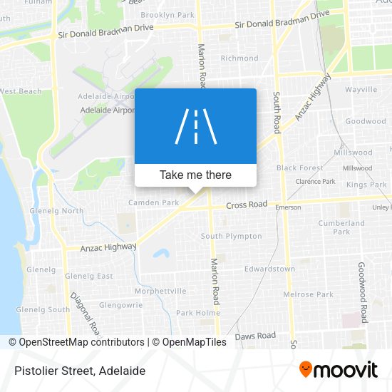 Pistolier Street map