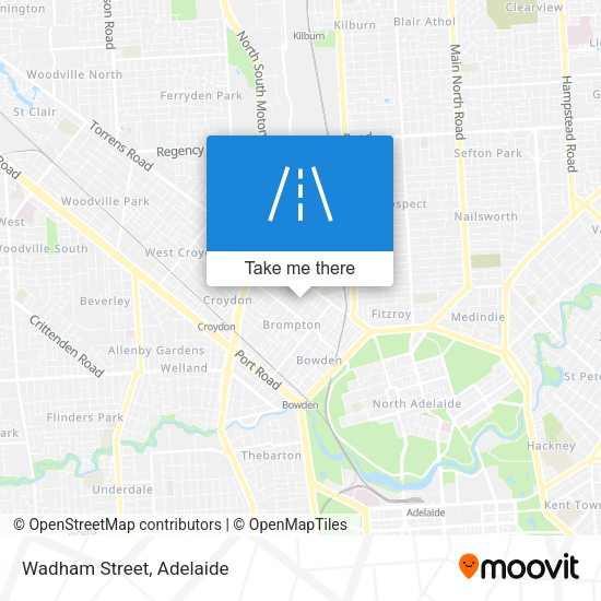 Wadham Street map