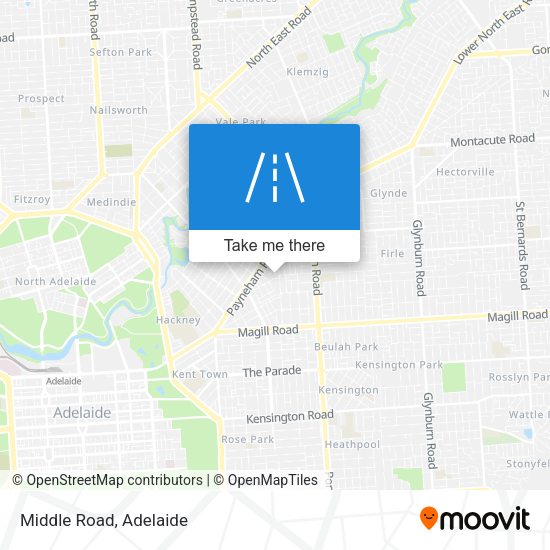 Middle Road map