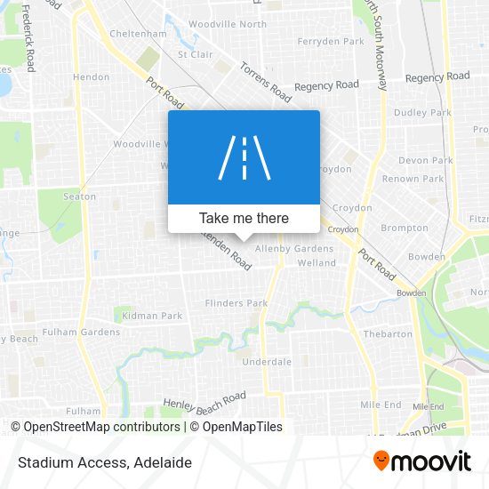 Stadium Access map