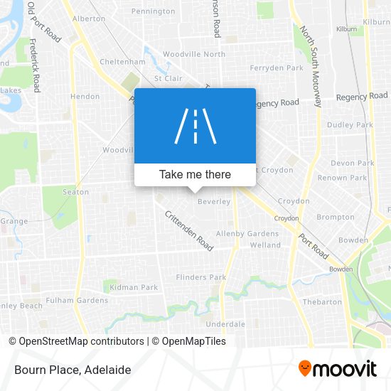 Bourn Place map