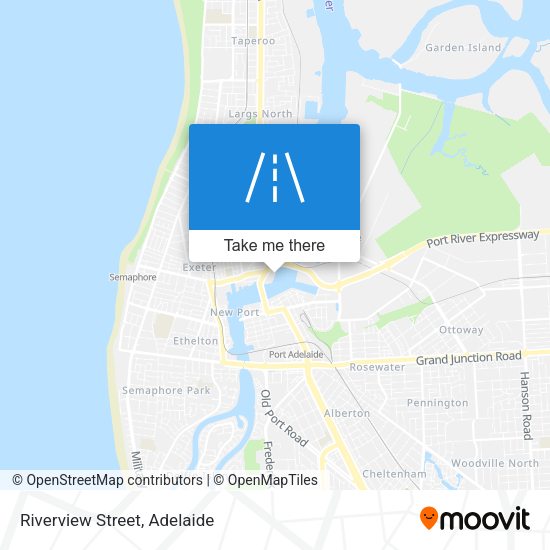 Riverview Street map