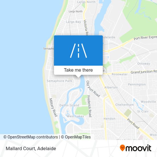 Mallard Court map