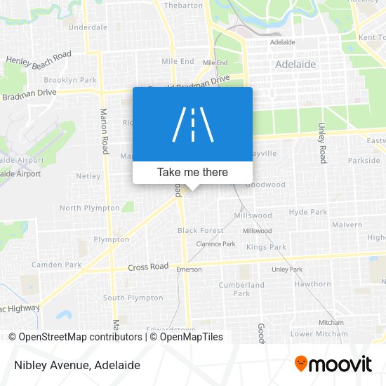 Nibley Avenue map