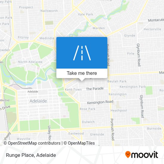 Runge Place map