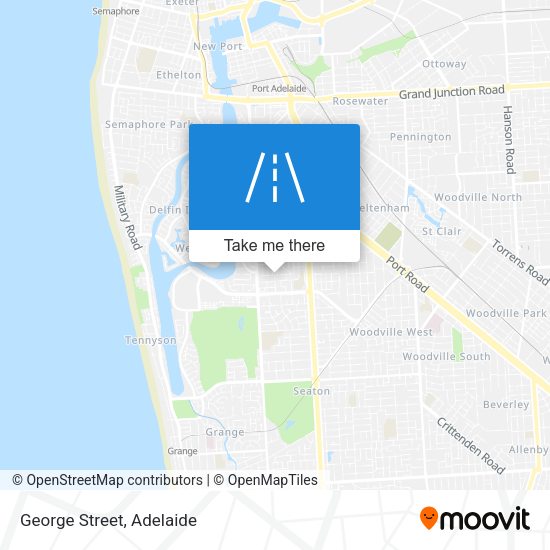 George Street map