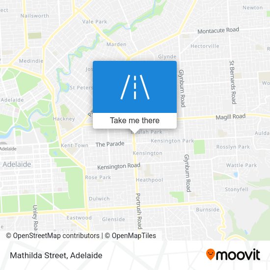 Mathilda Street map