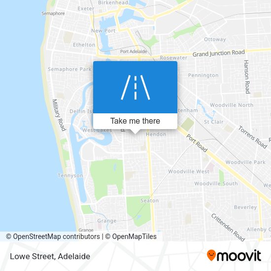 Lowe Street map