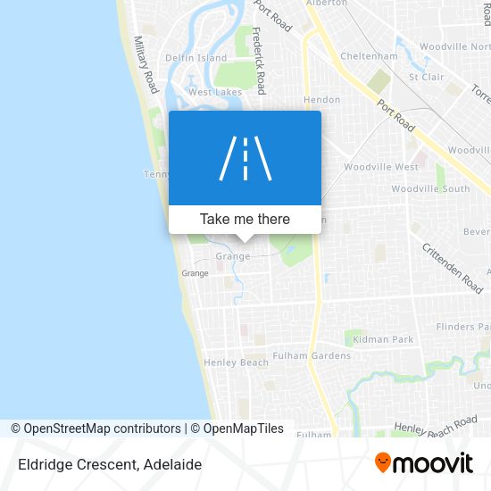 Eldridge Crescent map