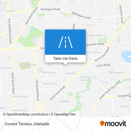 Covent Terrace map