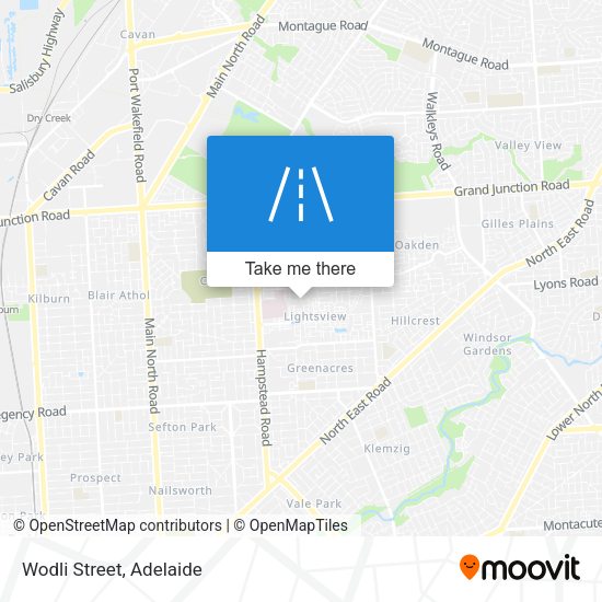 Wodli Street map
