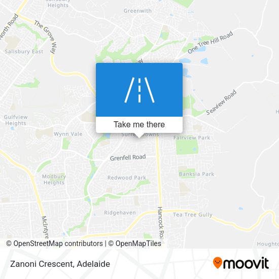 Zanoni Crescent map