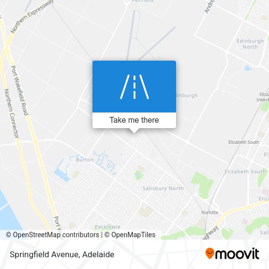 Springfield Avenue map