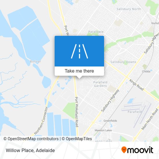 Willow Place map