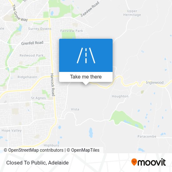 Closed To Public map