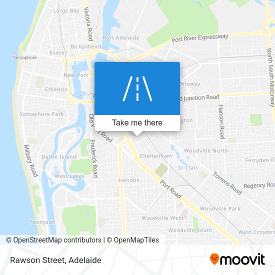 Rawson Street map