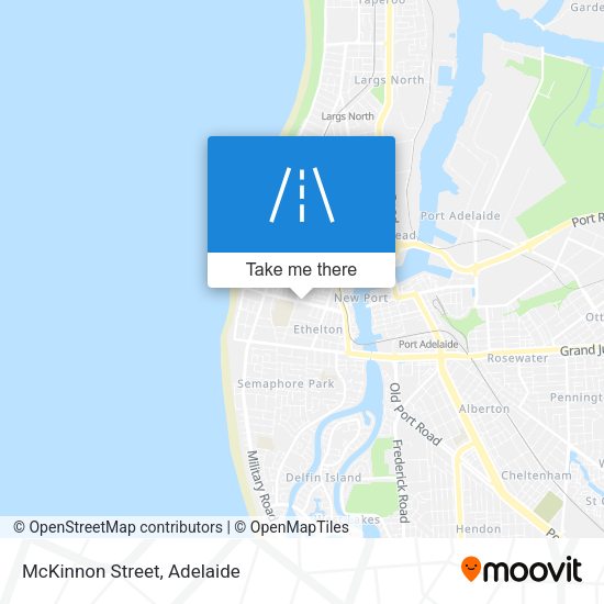 McKinnon Street map