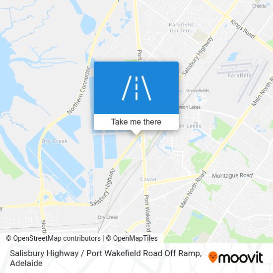 How to get to Salisbury Highway / Port Wakefield Road Off Ramp ...