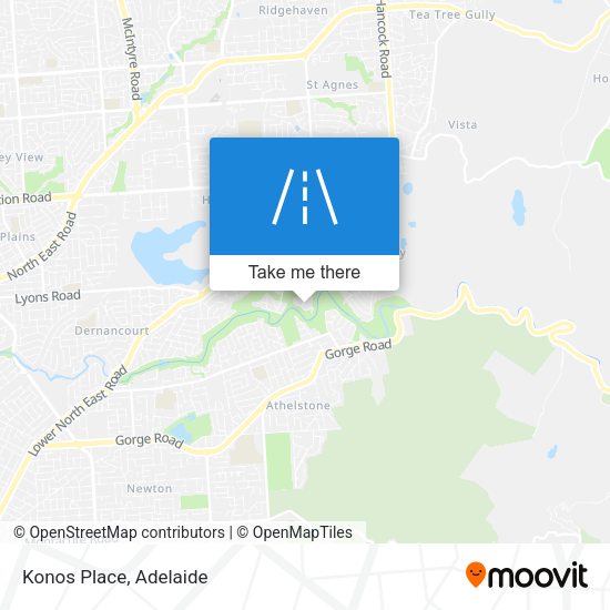 Konos Place map