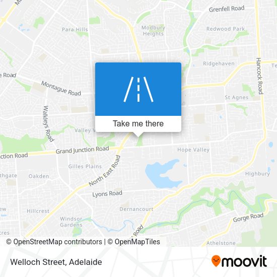 Welloch Street map
