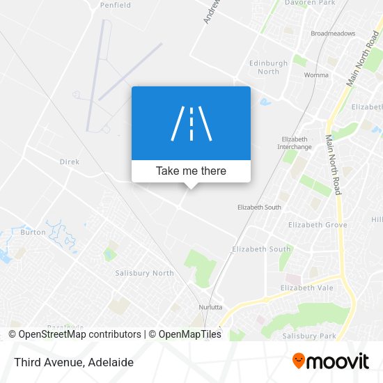 Third Avenue map