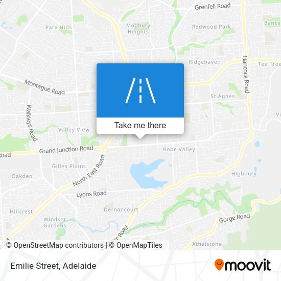 Emilie Street map