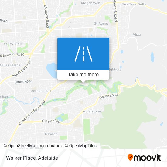 Walker Place map