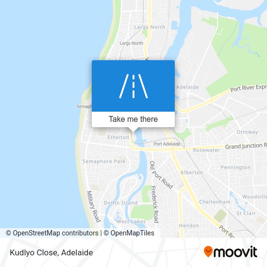 Kudlyo Close map