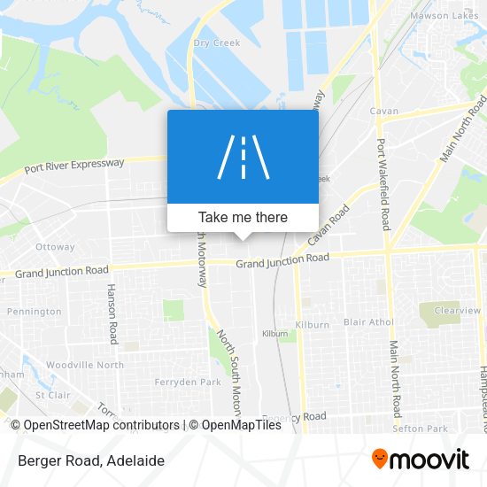 Berger Road map