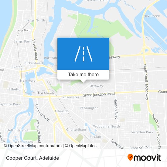 Cooper Court map