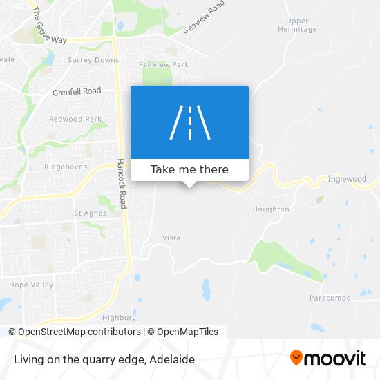 Living on the quarry edge map