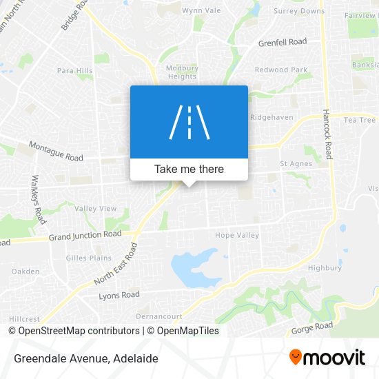 Greendale Avenue map