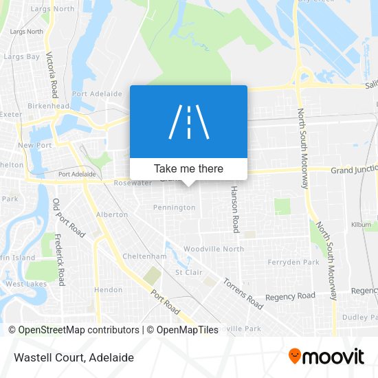 Wastell Court map